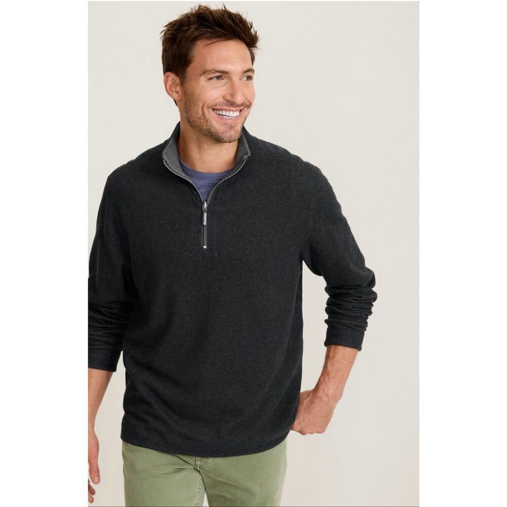 Tommy Bahama Reversible Half Zip Pullover